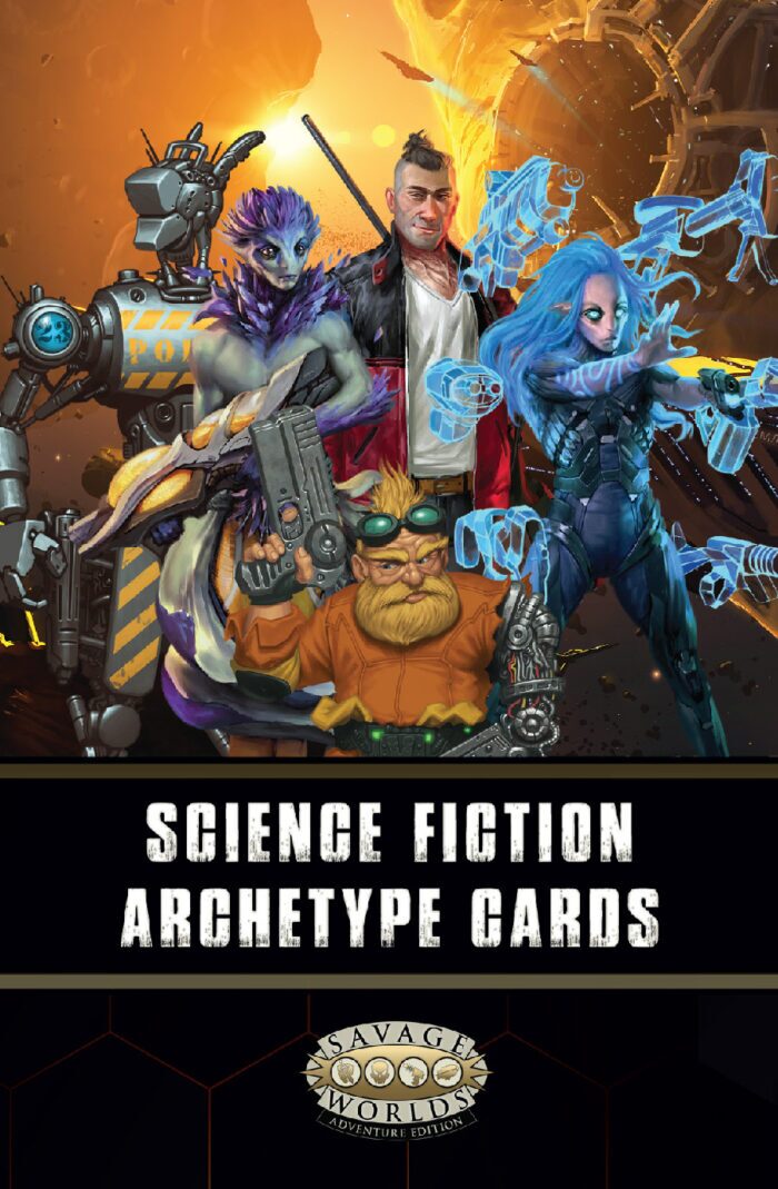 Science Fiction Archetype Card Box (SWADE)