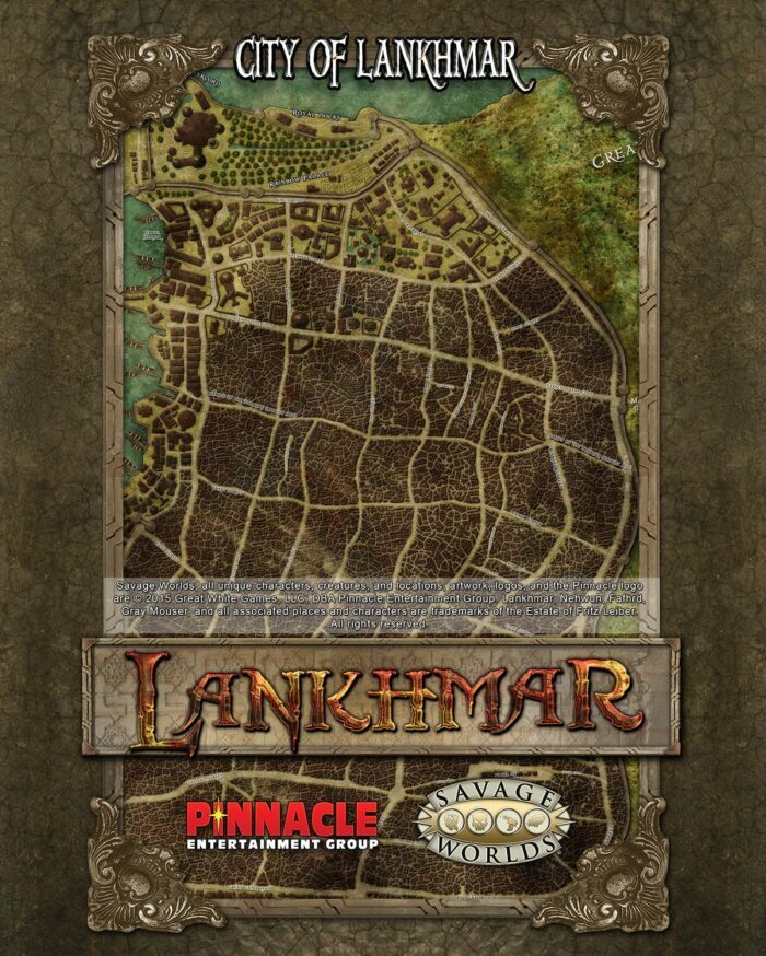 Lankhmar Poster Map (PDF)