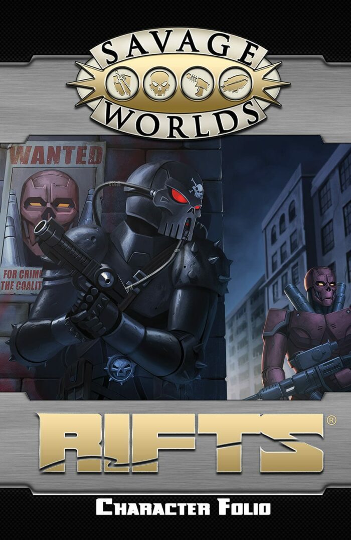 Rifts®: Character Folio (PDF) - SWD