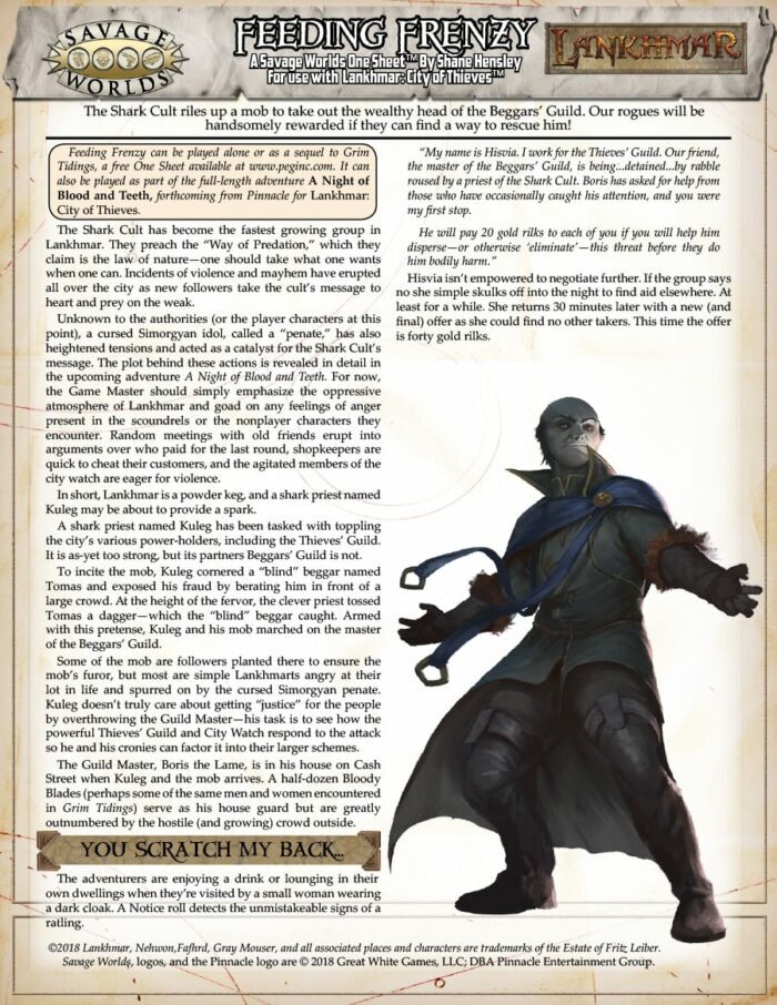 Lankhmar: Feeding Frenzy