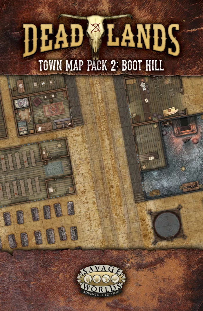 Deadlands: the Weird West Map Pack 2: Boot Hill