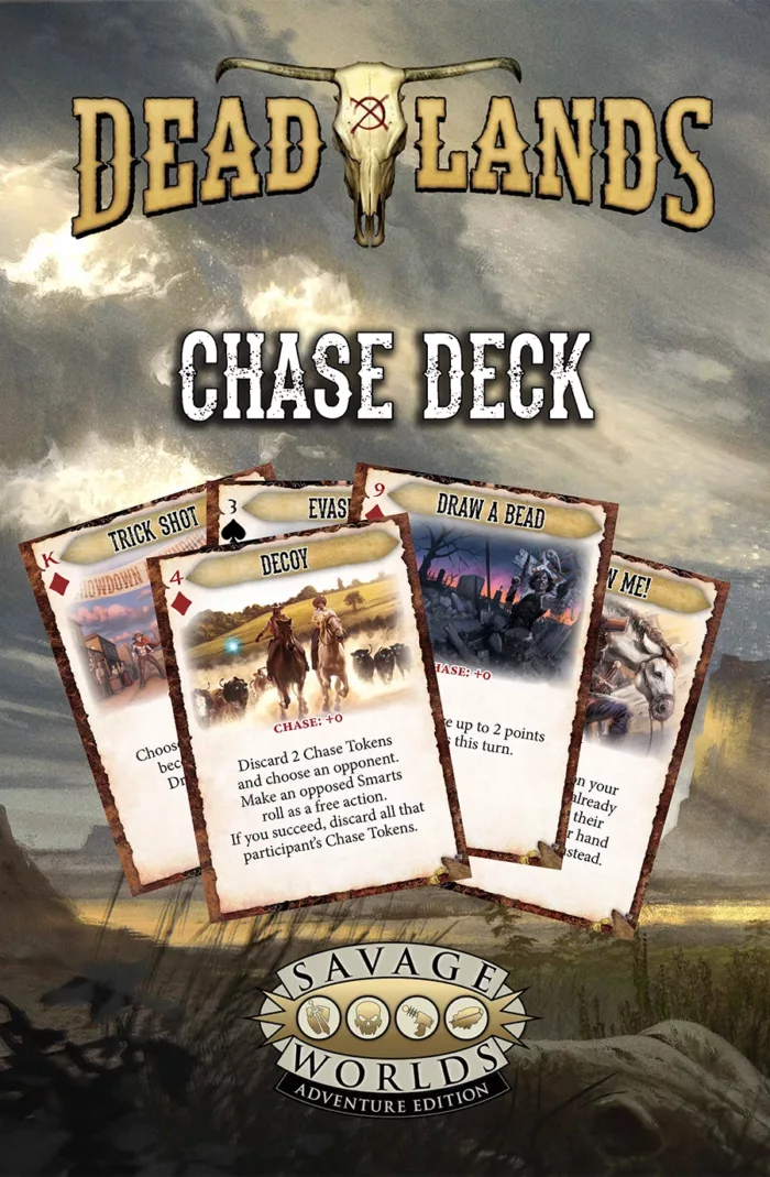 Deadlands: the Weird West - Quick Chase Deck