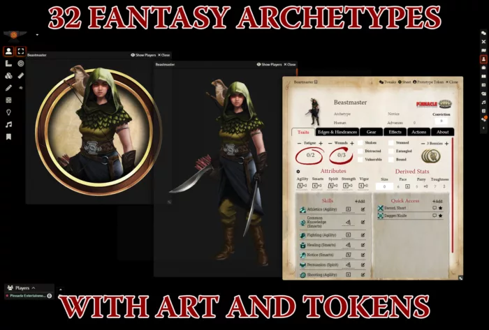 Fantasy Companion (SWADE) - FoundryVTT - Image 4