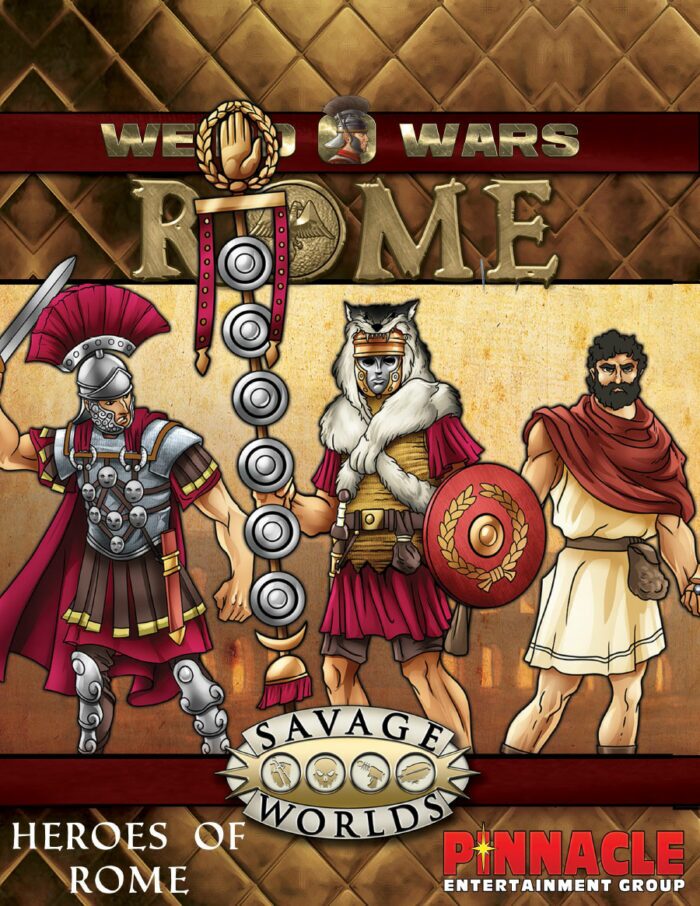 Weird Wars Rome: Heroes of Rome Figure Flats (PDF)