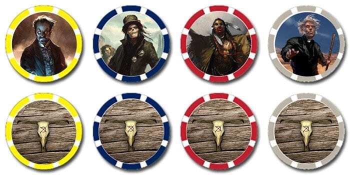 Deadlands 20th Anniversary Fate Chips