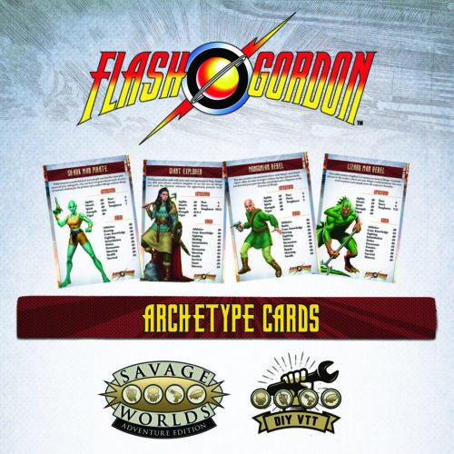 The Savage World of Flash Gordon™: DIY VTT Archetypes