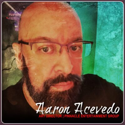 Image of PEG Art Director, Aaron Acevedo