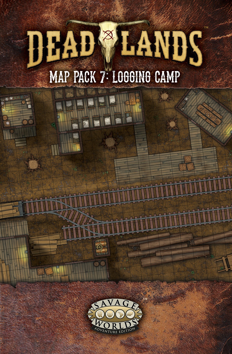 Deadlands: the Weird West Map Pack 7: Logging Camp